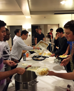 Potluck at Riepe